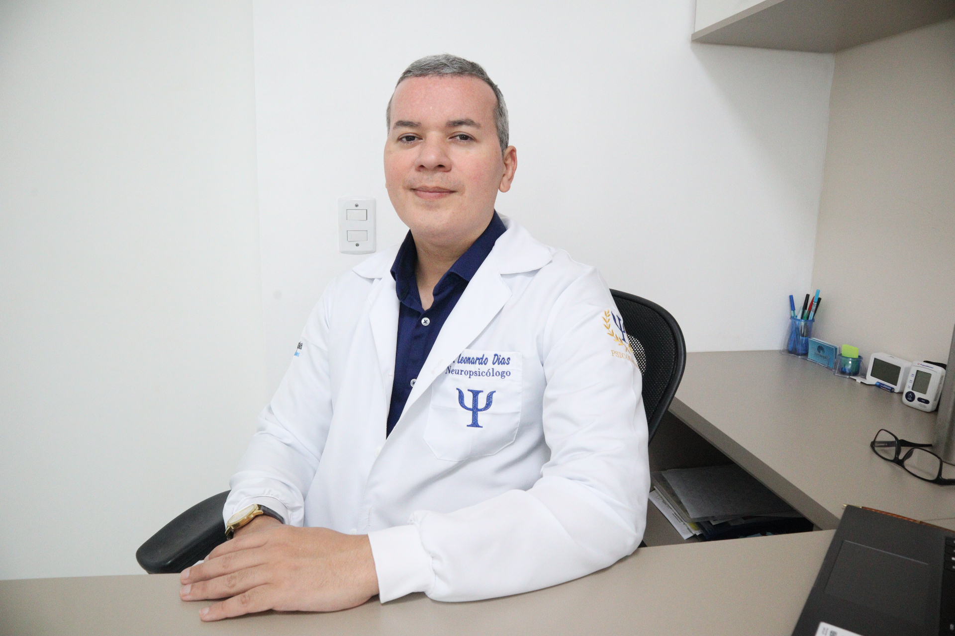 Dr. Leonardo Dias, neuropsicólogo CRP 10/2581, fundador do Instituto Neuroterapia em Belém